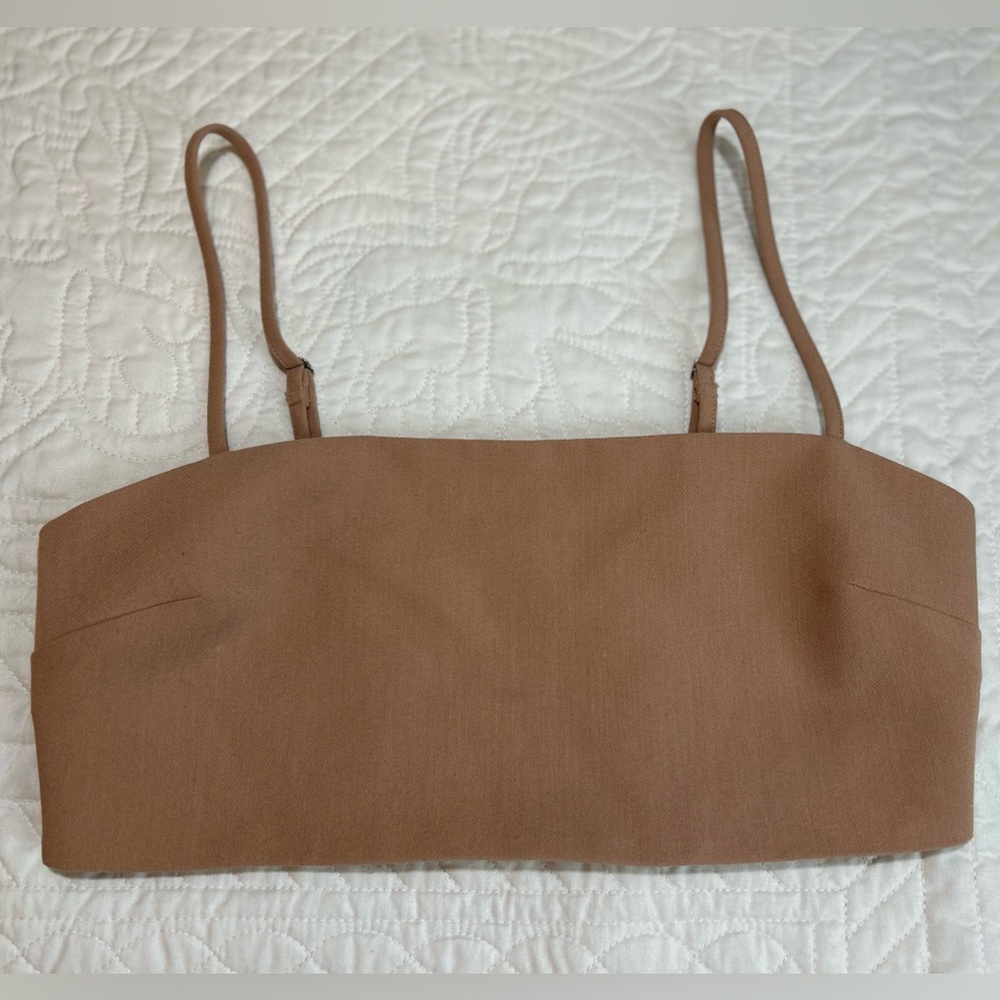 Abercrombie & Fitch Brown Crop Top Women’s Size Small